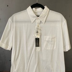 Gucci white cotton top